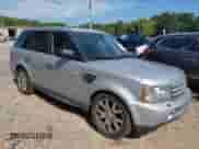 2009 Land Rover Range Rover Sport SC with VIN SALSH23479A198734, listed as a IAAI auction lot 42871717 with 108,154 mi miles and . Bid and sale history available at DreamBid. Image 1.