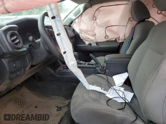 2023 Toyota Tacoma SR with VIN 3TYSX5EN5PT022609, listed as a Copart auction lot 81572905 with 7,923 mi miles and Salvage title. Bid and sale history available at DreamBid. Image 7.