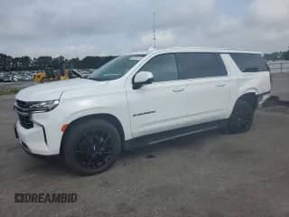 2022 Chevrolet Suburban LT с VIN 1GNSKCKD9NR304796, выставлен на аукционе Copart как лот 63745015 с пробегом 81 685 миль миль и Списание • Salvage title. История ставок и продаж доступна на DreamBid. Изображение 1.