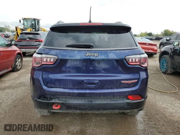2018 Jeep Compass Trailhawk z VIN 3C4NJDDB3JT417204, wystawiony jako Copart lot #71890115 z przebiegiem 152 858 mil mil oraz Szkoda całkowita • Salvage title. Historia ofert i sprzedaży dostępna na DreamBid. Obrazek 6.
