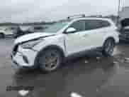 2017 Hyundai Santa Fe SE Ultimate z VIN KM8SRDHF0HU254242, wystawiony jako Copart lot #81252475 z przebiegiem 128 704 mil mil oraz Szkoda całkowita • Salvage title. Historia ofert i sprzedaży dostępna na DreamBid. Obrazek 1.