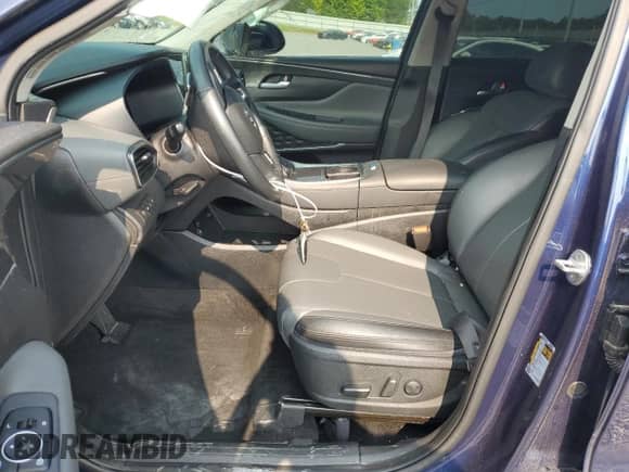 2023 Hyundai Santa Fe SEL with VIN 5NMS3DAJ8PH506541, listed as a Copart auction lot 59097565 with 51,198 mi miles and Salvage title. Bid and sale history available at DreamBid. Image 7.