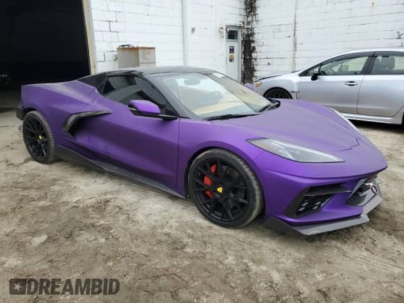 2022 Chevrolet Corvette 3LT with VIN 1G1YC3D42N5110009, listed as a Copart auction lot 80918933 with 18,448 mi miles and . Bid and sale history available at DreamBid. Image 4.