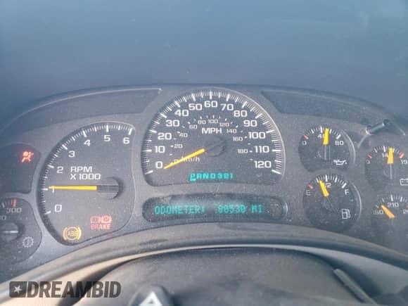 2003 Chevrolet Silverado 1500HD LS with VIN 1GCGK13U03F114482, listed as a Copart auction lot 53862905 with 80,530 mi miles and Salvage title. Bid and sale history available at DreamBid. Image 9.