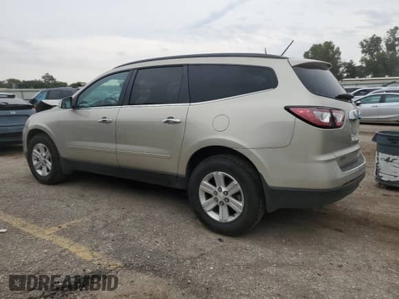 2014 Chevrolet Traverse LT с VIN 1GNKRGKD0EJ307829, выставлен на аукционе Copart как лот 71437375 с пробегом Не указан миль и Списание • Salvage title. История ставок и продаж доступна на DreamBid. Изображение 2.