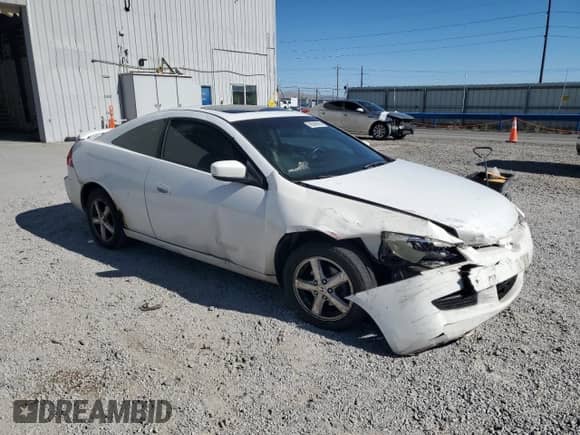 2003 Honda Accord EX with VIN 1HGCM72663A026582, listed as a Copart auction lot 68388905 with Not provided miles and Salvage title. Bid and sale history available at DreamBid. Image 4.
