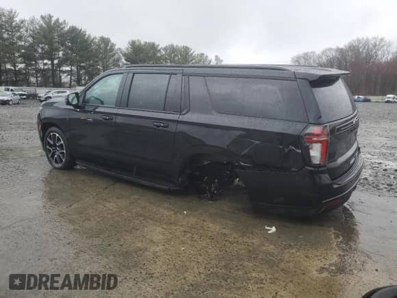 2024 Chevrolet Suburban RST с VIN 1GNSKEKD9RR214016, выставлен на аукционе Copart как лот 50032365 с пробегом 44 792 миль миль и Списание • Salvage title. История ставок и продаж доступна на DreamBid. Изображение 2.