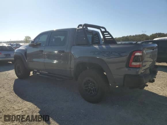 2023 Ram 1500 TRX z VIN 1C6SRFU97PN660101, wystawiony jako Copart lot #81612095 z przebiegiem 47 174 mil mil oraz Szkoda całkowita • Salvage title. Historia ofert i sprzedaży dostępna na DreamBid. Obrazek 2.