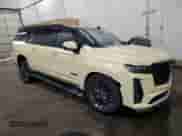 2023 Cadillac Escalade ESV AWD V-Series with VIN 1GYS4SK93PR100257, listed as a Copart auction lot 45474875 with 29,540 mi miles and Salvage title. Bid and sale history available at DreamBid. Image 4.