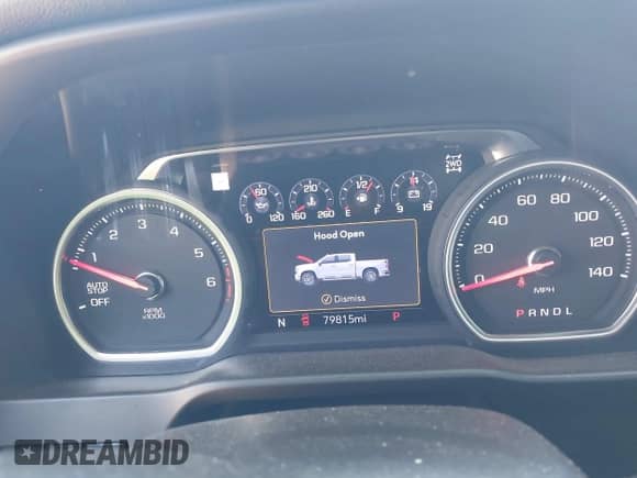 2020 Chevrolet Silverado 1500 LTZ with VIN 1GCUYGEL1LZ182670, listed as a IAAI auction lot 43025916 with 79,815 mi miles and . Bid and sale history available at DreamBid. Image 7.