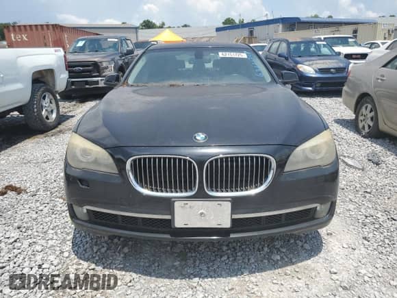 2012 BMW 7 Series 740Li with VIN WBAKB4C55CC577012, listed as a Copart auction lot 62151725 with 111,320 mi miles and Salvage title. Bid and sale history available at DreamBid. Image 5.