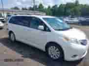 2011 Toyota Sienna XLE AAS with VIN 5TDYK3DC7BS042541, listed as a IAAI auction lot 42709220 with 134,434 mi miles and . Bid and sale history available at DreamBid. Image 1.