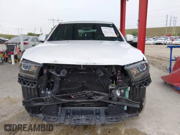 2020 Dodge Durango GT with VIN 1C4RDHDG5LC259426, listed as a IAAI auction lot 41655566 with 53,063 mi miles and . Bid and sale history available at DreamBid. Image 12.