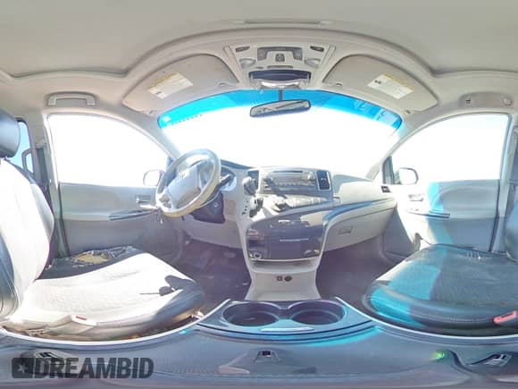 2012 Toyota Sienna SE with VIN 5TDXK3DC2CS264482, listed as a Copart auction lot 66580505 with Not provided miles and Salvage title. Bid and sale history available at DreamBid. Image 15.