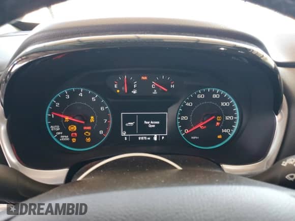 2019 Chevrolet Traverse LS with VIN 1GNERFKW1KJ130891, listed as a Copart auction lot 80649185 with 91,875 mi miles and Salvage title. Bid and sale history available at DreamBid. Image 9.