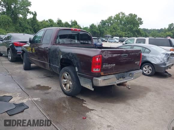 2004 Dodge 1500 SLT with VIN 1D7HU18D34S753235, listed as a IAAI auction lot 42971907 with 120,017 mi miles and . Bid and sale history available at DreamBid. Image 3.