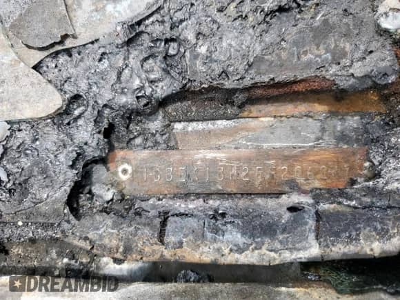 1985 Chevrolet Blazer K10 Utility HT with VIN 1G8EK18H2FF206047, listed as a Copart auction lot 57903135 with Not provided miles and Non repairable. Bid and sale history available at DreamBid. Image 12.