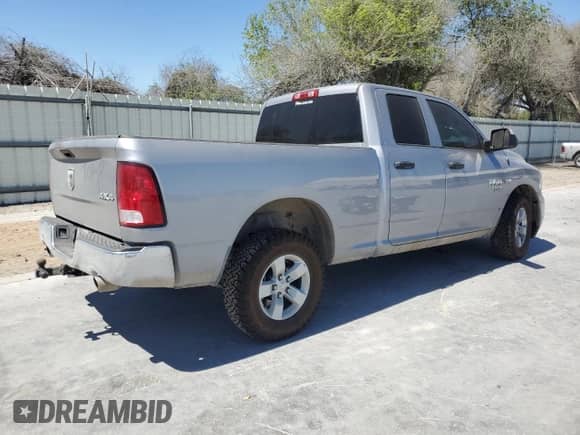 2023 Ram 1500 Tradesman z VIN 1C6RR7FT5PS537475, wystawiony jako Copart lot #47872045 z przebiegiem 46 382 mil mil oraz Szkoda całkowita • Salvage title. Historia ofert i sprzedaży dostępna na DreamBid. Obrazek 3.
