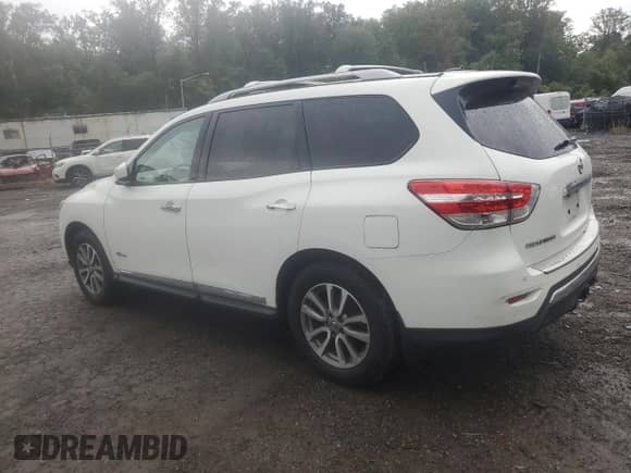 2014 Nissan Pathfinder SL Hybrid с VIN 5N1CR2MN0EC656284, выставлен на аукционе Copart как лот 80542495 с пробегом 282 030 миль миль и Списание • Salvage title. История ставок и продаж доступна на DreamBid. Изображение 2.