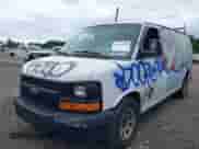 2011 Chevrolet Express Cargo with VIN 1GCSGAFX5B1128651, listed as a IAAI auction lot 43019008 with 226,921 mi miles and . Bid and sale history available at DreamBid. Image 6.