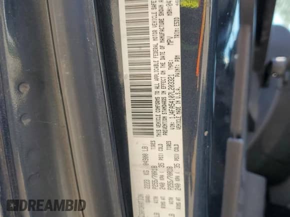 2007 Jeep Wrangler Sahara с VIN 1J4FA54107L203321, выставлен на аукционе Copart как лот 64212435 с пробегом 270 342 миль миль и На запчасти • Non repairable. История ставок и продаж доступна на DreamBid. Изображение 14.