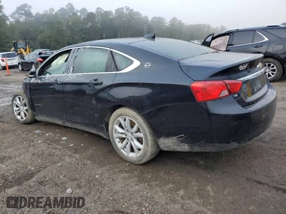 2017 Chevrolet Impala LT with VIN 2G1105S33H9119227, listed as a Copart auction lot 84033785 with 193,346 mi miles and Salvage title. Bid and sale history available at DreamBid. Image 2.