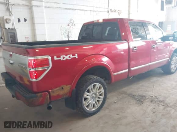 2011 Ford F-150 XLT z VIN 1FTFW1ET8BFB17262, wystawiony jako IAAI lot #42581416 z przebiegiem 292 036 mil mil oraz . Historia ofert i sprzedaży dostępna na DreamBid. Obrazek 4.
