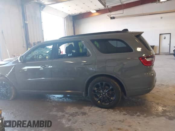 2023 Dodge Durango R/T Plus with VIN 1C4SDJCT3PC693857, listed as a IAAI auction lot 42286328 with 21,019 mi miles and . Bid and sale history available at DreamBid. Image 14.
