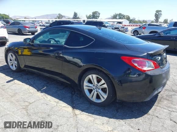 2012 Hyundai Genesis Coupe Premium with VIN KMHHT6KD2CU074431, listed as a IAAI auction lot 43035548 with 202,526 mi miles and . Bid and sale history available at DreamBid. Image 3.