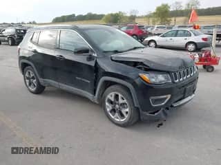 2021 Jeep Compass Limited with VIN 3C4NJDCB8MT525646, listed as a IAAI auction lot 43334288 with 62,916 mi miles and . Bid and sale history available at DreamBid. Image 1.