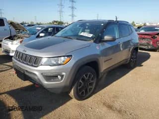 2019 Jeep Compass Trailhawk с VIN 3C4NJDDB1KT671169, выставлен на аукционе Copart как лот 70512465 с пробегом 82 173 миль миль и Списание • Salvage title. История ставок и продаж доступна на DreamBid. Изображение 1.