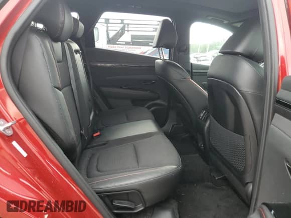 2023 Hyundai Tucson XRT with VIN KM8JFCAE9PU233646, listed as a Copart auction lot 61455545 with 20,580 mi miles and Salvage title. Bid and sale history available at DreamBid. Image 10.