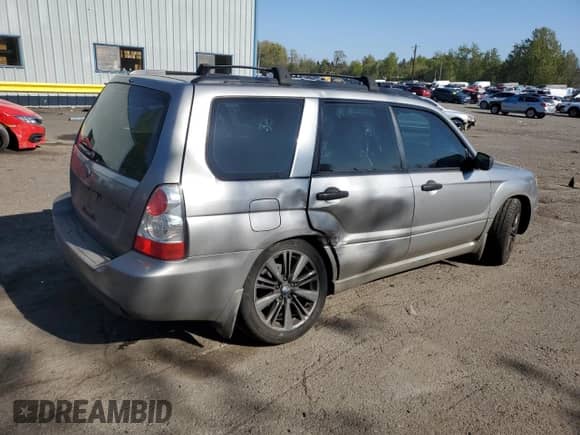 2007 Subaru Forester Special Sports X with VIN JF1SG63697H740879, listed as a Copart auction lot 53200105 with 175,492 mi miles and Salvage title. Bid and sale history available at DreamBid. Image 3.