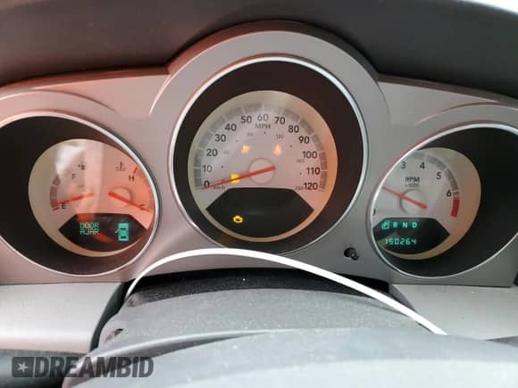 2008 Dodge Avenger R/T with VIN 1B3LC76M58N155196, listed as a Copart auction lot 55500885 with 150,264 mi miles and Salvage title. Bid and sale history available at DreamBid. Image 9.