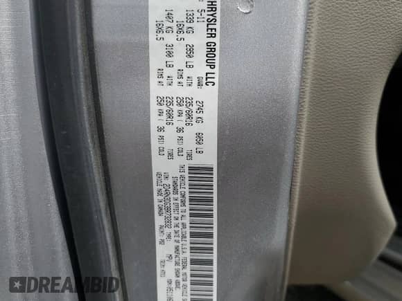 2011 Dodge Grand Caravan Mainstreet with VIN 2D4RN3DG3BR732832, listed as a Copart auction lot 62834335 with 172,565 mi miles and Salvage title. Bid and sale history available at DreamBid. Image 13.