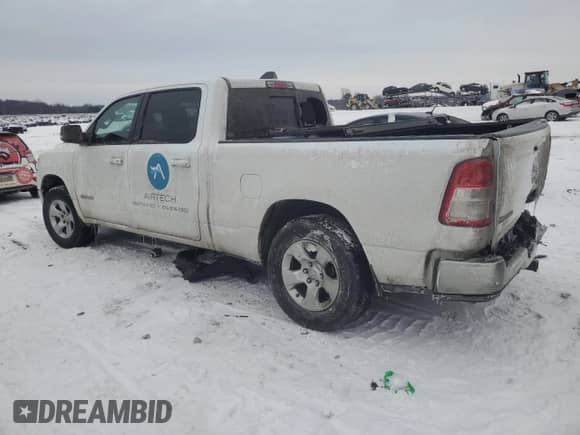 2022 Ram 1500 Big Horn with VIN 1C6RRFMGXNN474532, listed as a Copart auction lot 45050855 with 35,911 mi miles and Non repairable. Bid and sale history available at DreamBid. Image 2.