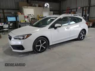 2021 Subaru Impreza Premium with VIN 4S3GTAD63M3712517, listed as a Copart auction lot 68107145 with 73,488 mi miles and Clean title. Bid and sale history available at DreamBid. Image 1.