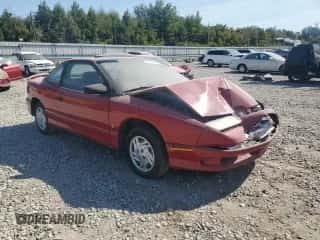 1996 Saturn SC with VIN 1G8ZF1281TZ216240, listed as a Copart auction lot 74964504 with 201,977 mi miles and Salvage title. Bid and sale history available at DreamBid. Image 4.