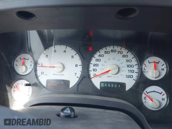 2002 Dodge 1500 with VIN 3D7HU18ZX2G158527, listed as a IAAI auction lot 43087025 with 265,246 mi miles and . Bid and sale history available at DreamBid. Image 7.