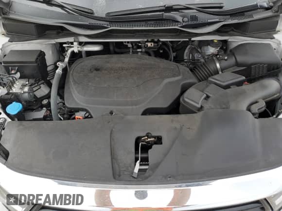 2023 Honda Odyssey Elite with VIN 5FNRL6H9XPB060707, listed as a Copart auction lot 82293975 with 29,715 mi miles and Salvage title. Bid and sale history available at DreamBid. Image 12.