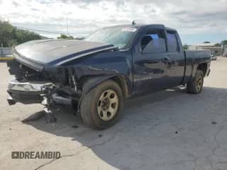 2007 Chevrolet Silverado 1500 LT1 with VIN 1GCEC19XX7Z644128, listed as a Copart auction lot 66183405 with 154,581 mi miles and Salvage title. Bid and sale history available at DreamBid. Image 1.