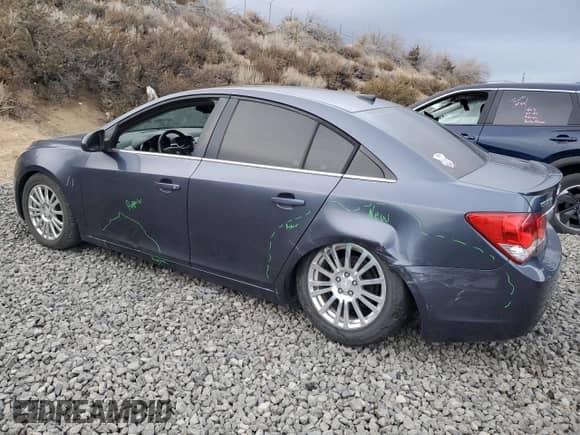 2013 Chevrolet Cruze ECO with VIN 1G1PJ5SB5D7179326, listed as a Copart auction lot 47084555 with 125,478 mi miles and Salvage title. Bid and sale history available at DreamBid. Image 2.