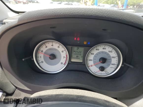 2012 Subaru Impreza 2.0i z VIN JF1GPAA6XCH226853, wystawiony jako Copart lot #66092765 z przebiegiem 109 056 mil mil oraz Szkoda całkowita • Salvage title. Historia ofert i sprzedaży dostępna na DreamBid. Obrazek 9.