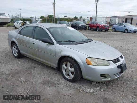 2004 Dodge Stratus SXT with VIN 1B3EL46X84N100379, listed as a IAAI auction lot 43100863 with 150,231 mi miles and . Bid and sale history available at DreamBid. Image 1.