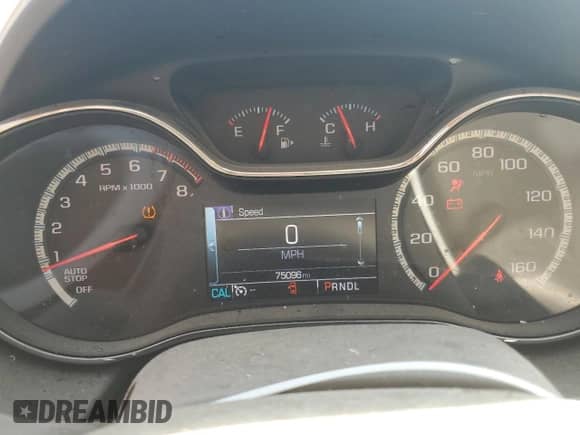 2018 Chevrolet Cruze Premier с VIN 1G1BF5SM4J7178080, выставлен на аукционе Copart как лот 67605285 с пробегом 75 096 миль миль и Списание • Salvage title. История ставок и продаж доступна на DreamBid. Изображение 9.