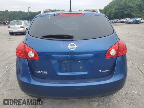 2009 Nissan Rogue SL with VIN JN8AS58V69W161429, listed as a Copart auction lot 68507395 with 149,126 mi miles and Salvage title. Bid and sale history available at DreamBid. Image 6.