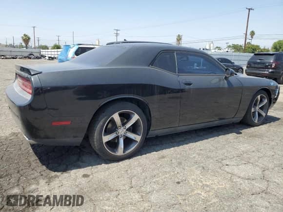 2014 Dodge Challenger R/T Plus with VIN 2C3CDYBT1EH294121, listed as a Copart auction lot 60687575 with 121,607 mi miles and Salvage title. Bid and sale history available at DreamBid. Image 3.