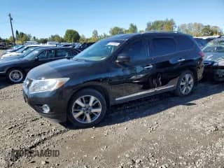 2014 Nissan Pathfinder SL with VIN 5N1AR2MM9EC609382, listed as a Copart auction lot 86319965 with 110,687 mi miles and Clean title. Bid and sale history available at DreamBid. Image 1.