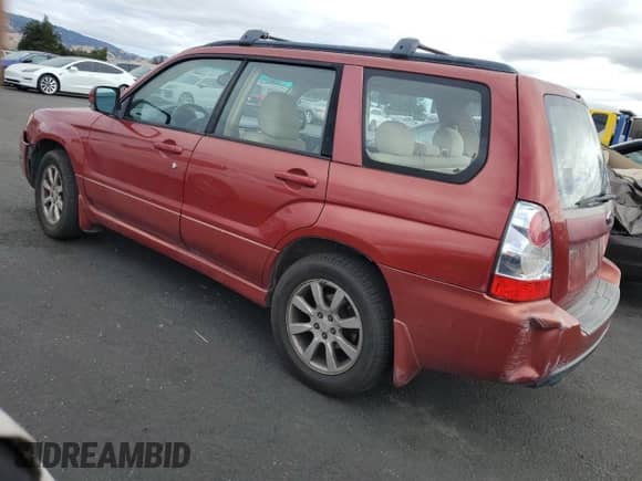 2006 Subaru Forester X z VIN JF1SG65616H707628, wystawiony jako Copart lot #82009575 z przebiegiem 193 601 mil mil oraz Szkoda całkowita • Salvage title. Historia ofert i sprzedaży dostępna na DreamBid. Obrazek 2.