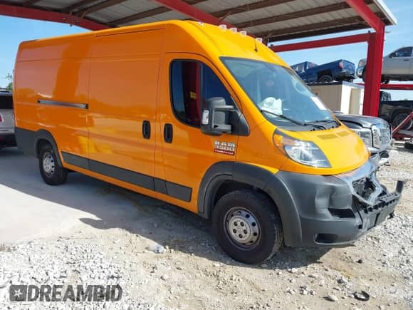 2021 Ram ProMaster Cargo с VIN 3C6MRVJGXME510294, выставлен на аукционе IAAI как лот 41208732 с пробегом 73 144 миль миль и . История ставок и продаж доступна на DreamBid. Изображение 1.